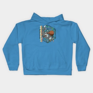 D&D Artificer Cat Kids Hoodie